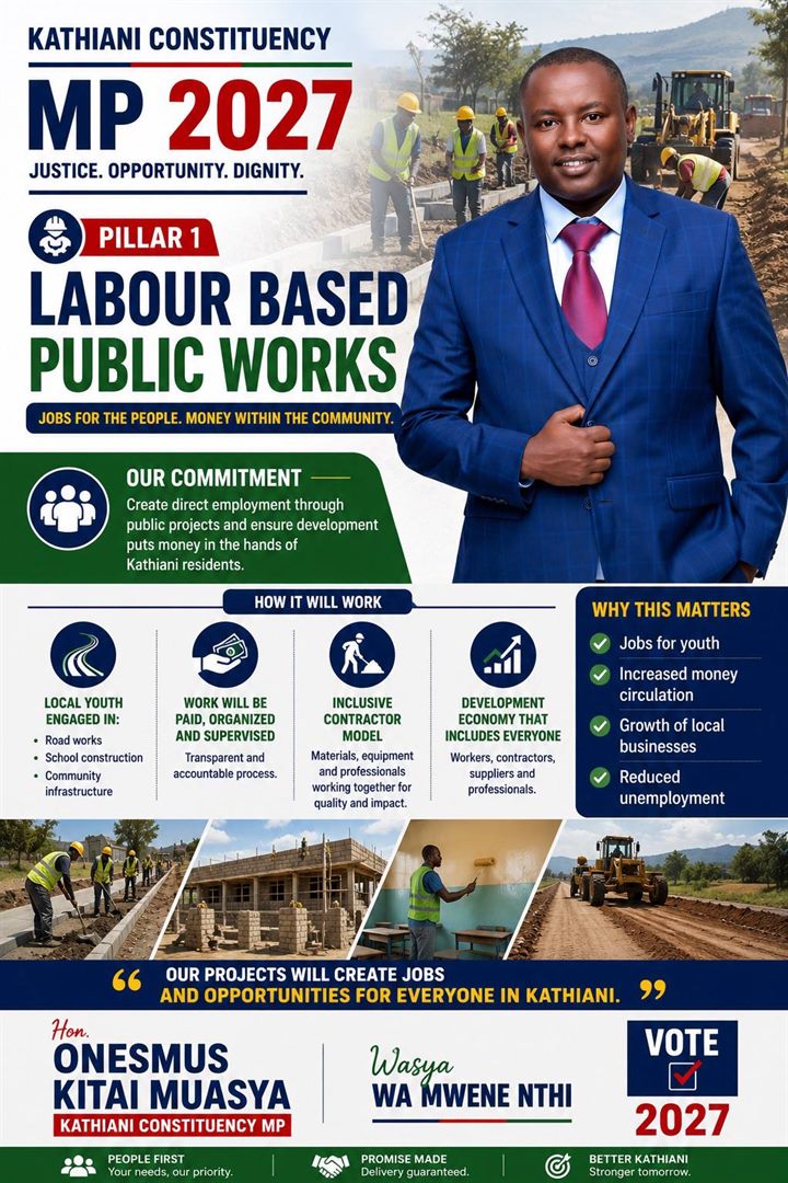 Labour Based Public Works campaign poster
