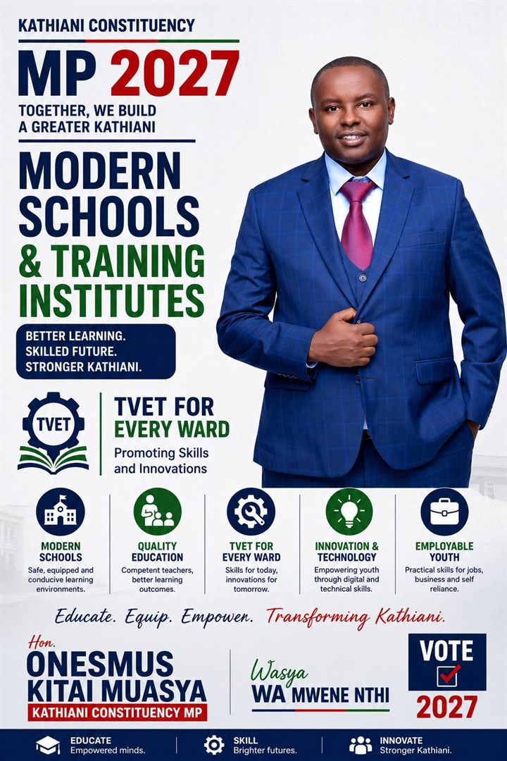 Education and Training Infrastructure campaign poster